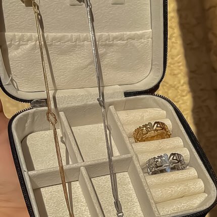 انسيال سلسلة يد استانلس خاتم دهب فضة حلق مجوهرات اكسسوارات