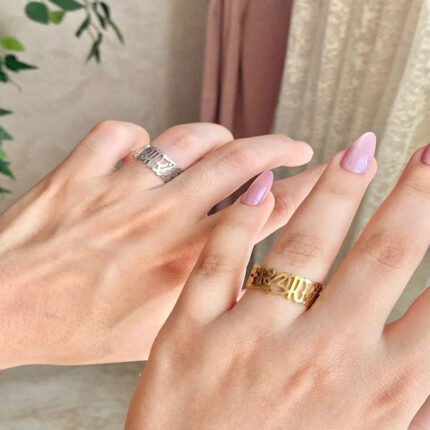 انسيال سلسلة يد استانلس خاتم دهب فضة حلق مجوهرات اكسسوارات