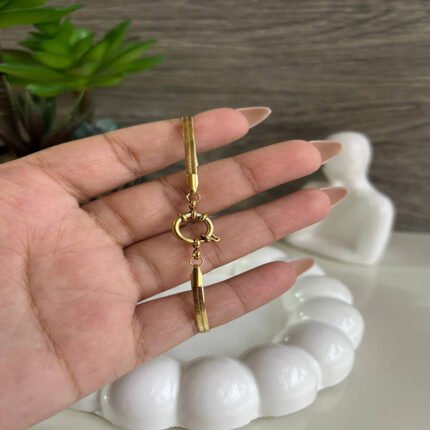 انسيال سلسلة يد استانلس خاتم دهب فضة حلق مجوهرات اكسسوارات