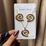 انسيال سلسلة يد استانلس خاتم دهب فضة حلق مجوهرات اكسسوارات