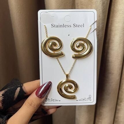 انسيال سلسلة يد استانلس خاتم دهب فضة حلق مجوهرات اكسسوارات