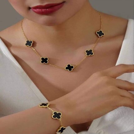 انسيال سلسلة يد استانلس خاتم دهب فضة حلق مجوهرات اكسسوارات