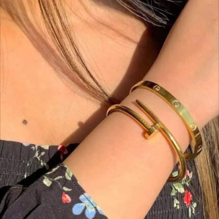 انسيال سلسلة يد استانلس خاتم دهب فضة حلق مجوهرات اكسسوارات