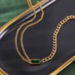 انسيال سلسلة يد استانلس خاتم دهب فضة حلق مجوهرات اكسسوارات