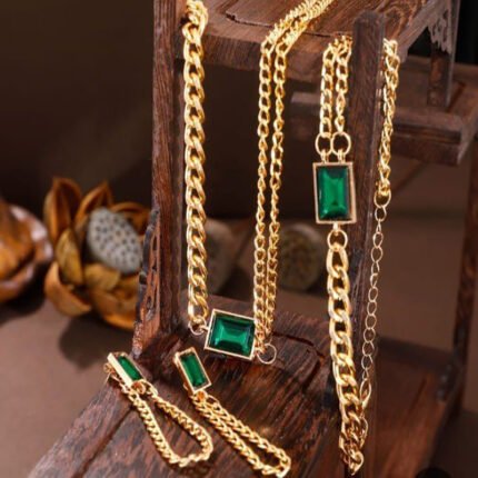 انسيال سلسلة يد استانلس خاتم دهب فضة حلق مجوهرات اكسسوارات