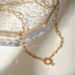 انسيال سلسلة يد استانلس خاتم دهب فضة حلق مجوهرات اكسسوارات