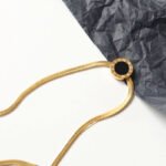 انسيال سلسلة يد استانلس خاتم دهب فضة حلق مجوهرات اكسسوارات