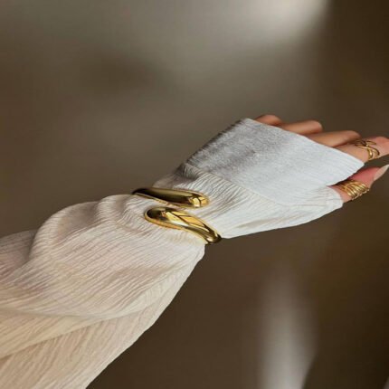 انسيال سلسلة يد استانلس خاتم دهب فضة حلق مجوهرات اكسسوارات