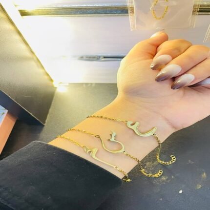 انسيال سلسلة يد استانلس خاتم دهب فضة حلق مجوهرات اكسسوارات