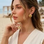 earringانسيال سلسلة يد استانلس خاتم دهب فضة حلق مجوهرات اكسسوارات