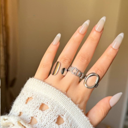 انسيال سلسلة يد استانلس خاتم دهب فضة حلق مجوهرات اكسسوارات