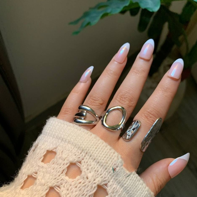 Untitled design (69) انسيال سلسلة يد استانلس خاتم دهب فضة حلق مجوهرات اكسسوارات